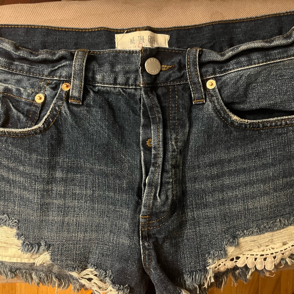 We The Free, denim shorts, size 27